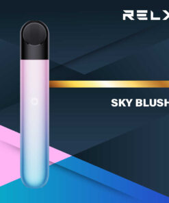 บุหรี่ไฟฟ้า pod รุ่น relx infinity sky blues
