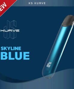 บุหรี่ไฟฟ้า pod KS KURVE SKYLINE BLUE Color (KS Kurve สีฟ้าบลูสกาย